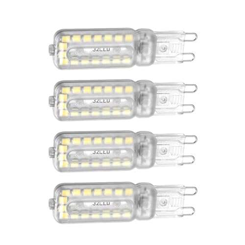 Generic 4x g9 lâmpada led milho 7w 220v branco quente regulável led milho luz para casa arandelas de