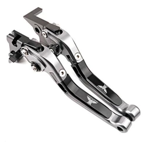 ���]�� �ɓK�� ���g�����[�j X �P�[�v 650 650X 2022-2024 Accessorie CNC �N���b�`�u���[�L���o�[�g���\�Ȓ����\�Ȑ܂肽���݃��o�[(Grey)