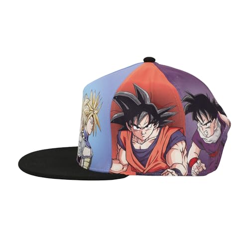 Image of Bioworld Dragon Ball Z Sublimated Panels Poly B15 Snapback