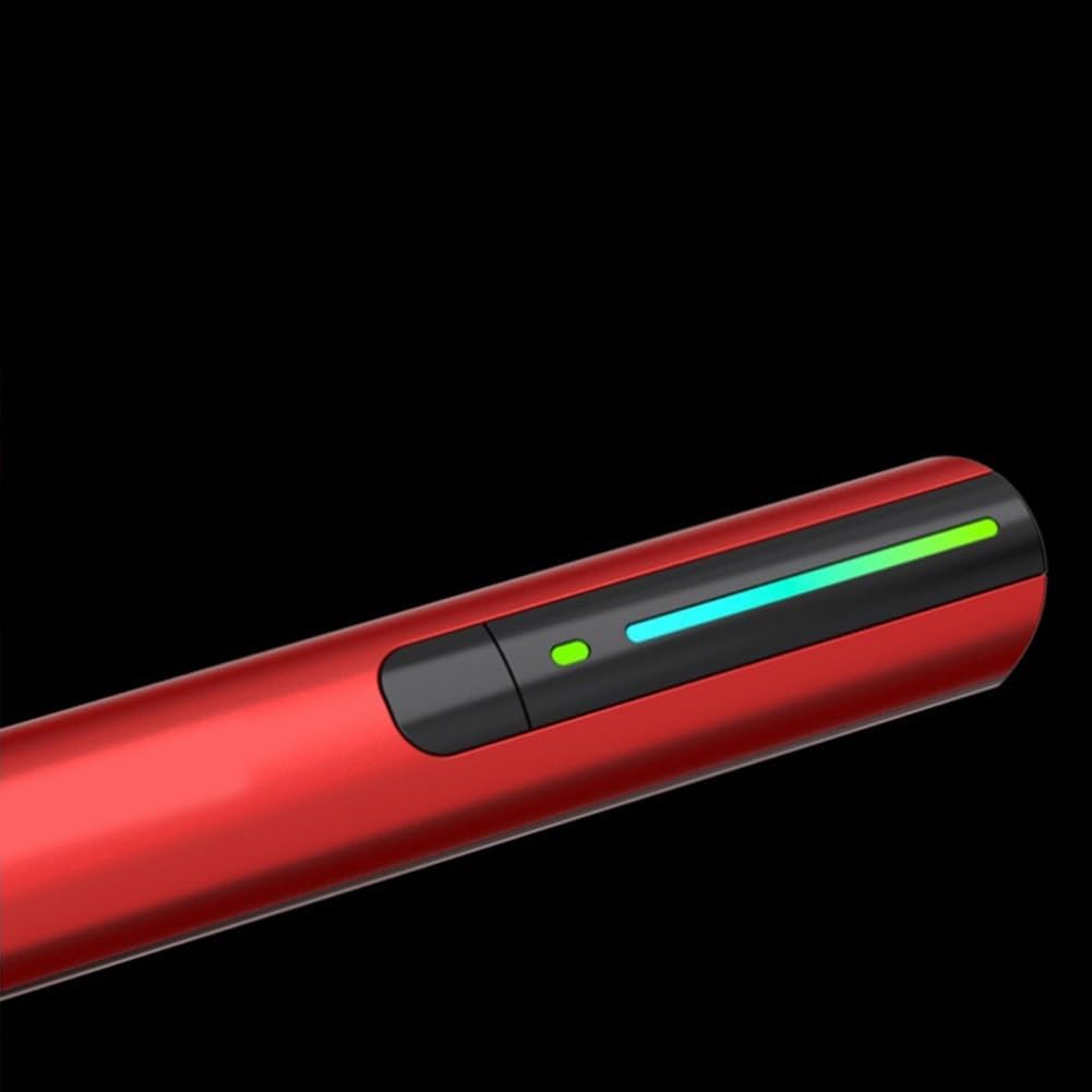 Juego de mini lijadora recíproca con 8 puntas de nailon, 3 velocidades ajustables 2800-3600 CPM, para moler y pulir madera y manualidades, color rojo