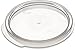 Carlisle FoodService Products CFS 1077030 StorPlus Polypropylene Round Storage Container Lid, 1 quart, Translucent