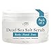 Vivo Per Lei Dead Sea Salt Scrub - Body Exfoliating Scrub with Dead Sea Minerals - Sea Salt Scrub for Hands, Feet & Body - Body Scrub to Gently Exfoliate Skin - Pack of 2