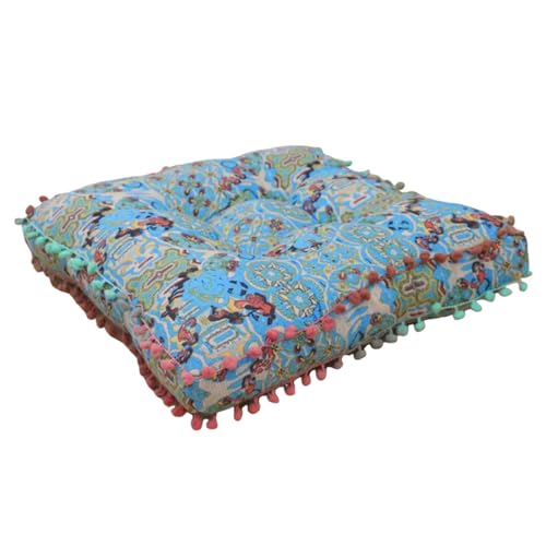 JAYIOLA Sitzkissen Bohemian Sitzpolster Indoor Kissen Patchwork...
