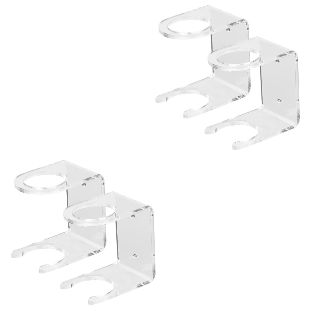 GALPADA 2 Sets Baseball Bat Rack Multi-Functional Bat Display Storage Holder Natural Texture