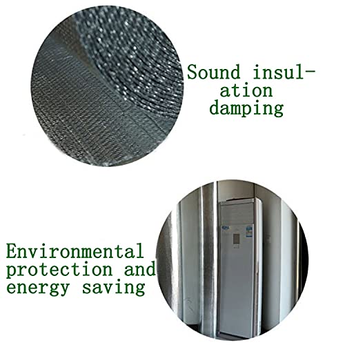 Yimihua Self-Adhesive Foil Insulation, 1.656m x 20m, Aluminium, Ideal for Attics, Lofts, Floors, Sheds, Caravans, Boats, Greenhouses, Pet Homes, Garages, Roofs, Walls