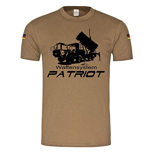 T-shirt Patriot BW fusée CAT 1 Copytec vert grand format