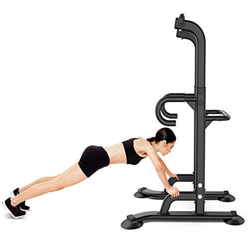 Klimmzugstange Freistehend Faltbar - Power Tower 200kg Tragkraft Höhenverstellbar