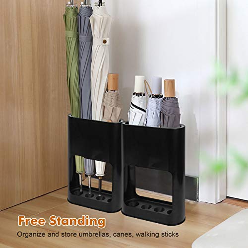 image for DricRoda Umbrella Rack with Removable Drip Tray, Umbrella Holder Stand