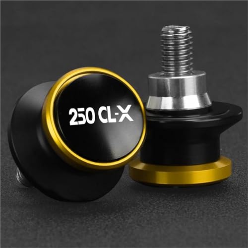�o�C�N�A�N�Z�T���[ �o�C�N�p�X�C���O�A�[�� 10MM �X�v�[�� ���A�X�^���h �X�N�����[ �X���C�_�[ �A�N�Z�T���[ �ɓK������CFMOTO 250CLX CLX250 250 CLX CFCLX250 2021~2025(Yellow)