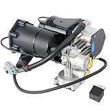 ZumuraAuto Air Ride Suspension Compressor Pump Suitable for LR3 2005-2009, LR4 2010-2014, Range Rover Sport 2006-2014 Hitachi System Replaces# LR023964 LR044360 949-900 (6 Pins Connector)