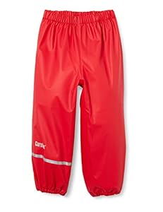 CareTec 550094 Kinder Regenhose Rot