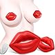 Gobeken Sex Spielzeug für die Frau Paare Männer 9 Schwingungsfrequenz Nippelklemme für Frauen mit Fernbedienung, Vibration für Frauen Vibratorensets für Frau Männer Sex toys Nipple clamps Rot