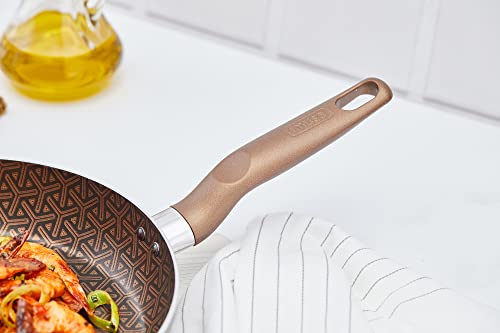 Imusa Usa 9.5" Nonstick Fry Pan With Thermal Signal Indicator #TOP6