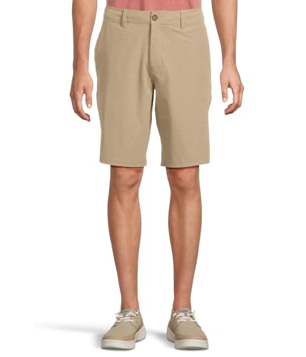 O'Neill Mens Reserve Heather 21 Shorts, Heather Khaki, 32, 11