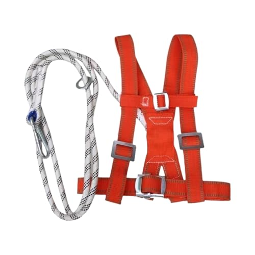 ダブルストラップ安全帯 軽量耐久設計 電気技師用ハーネスストラップ 調節可能セキュアサポートギア 安全基準適合品 建設電力工事用