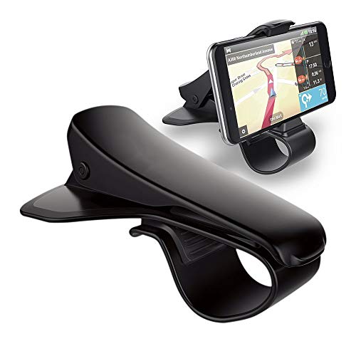 KAEHA Soporte para teléfono para automóvil,Soporte para GPS Diseño de HUD de conducción Segura, Soporte para teléfono Celular Duradero para iPhone Samsung, teléfono Inteligente de 6.5 Pulgadas