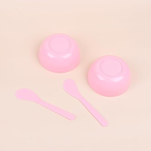 Miniatura 3 de Juego de 10 tazones de slime, herramienta de mezcla de slime, cuenco de maquillaje, cuencos de mezcla de barro de cristal, mezclador de pegamento de