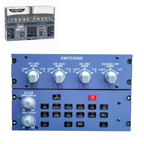 Panel de Cabina ECAM Tamaño Completo A32X para MSFS 2020/2024 miniatura 1