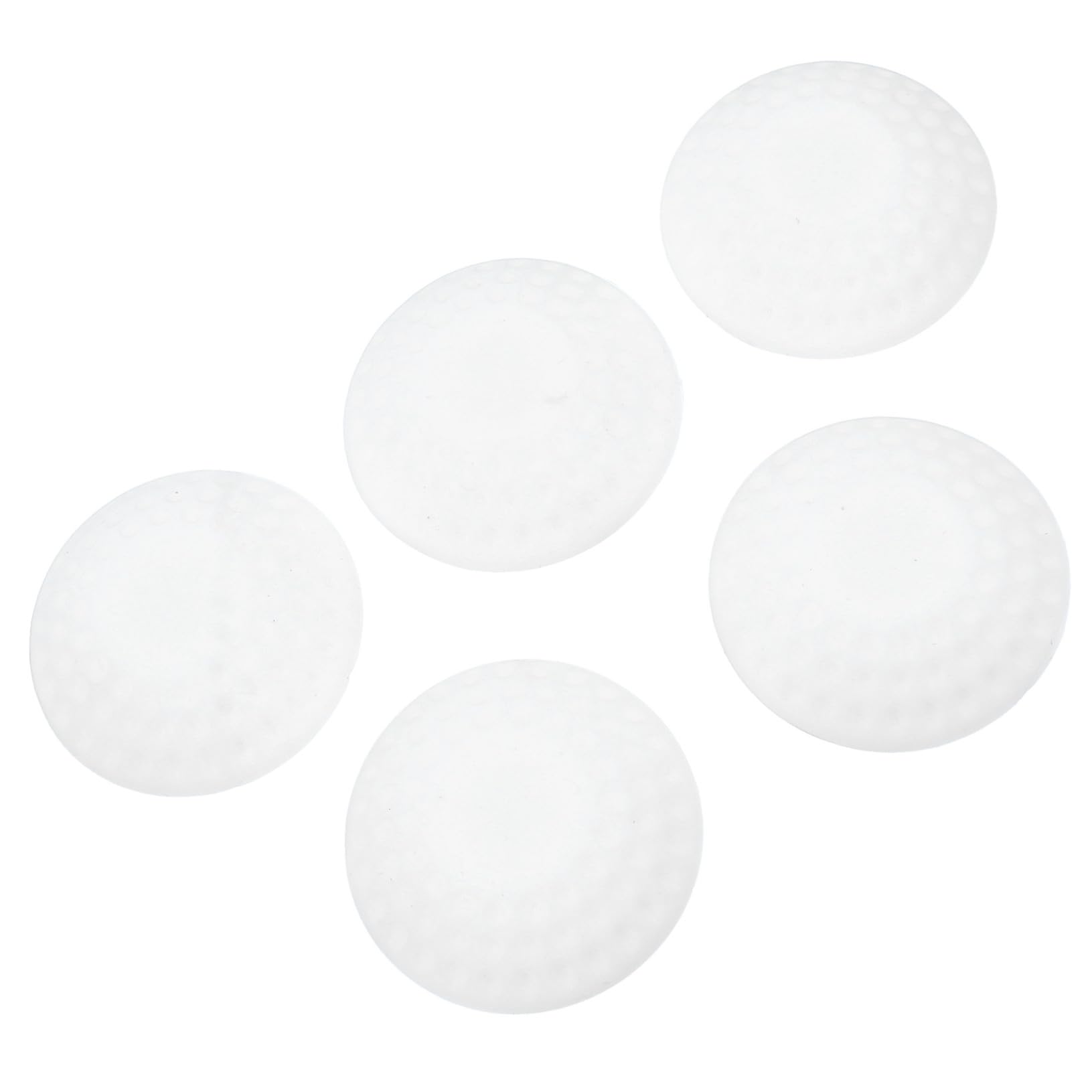 NUOBESTY 5pcs Door Bumper Guard Self Adhesive Wall Protectors for Door Handles No Tools Needed