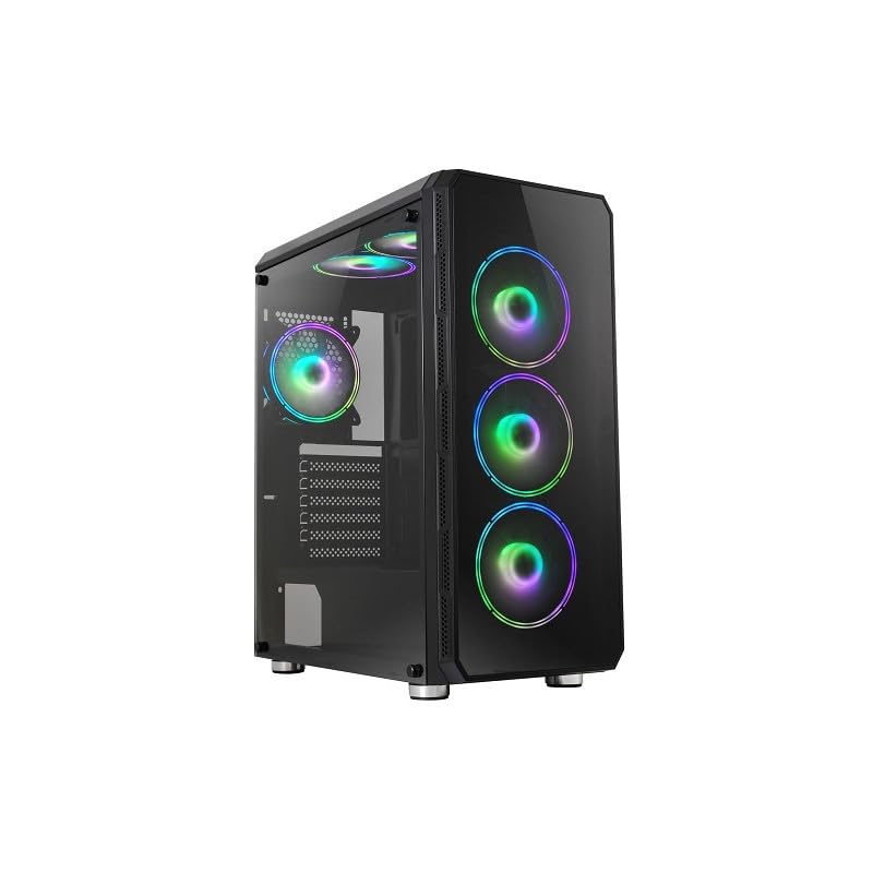 Generico PC Desktop Gaming i7-14700, 32GB RAM DDR5, SSD 1TB, Windows 11 Pro, Case ATX con 4 Ventole RGB