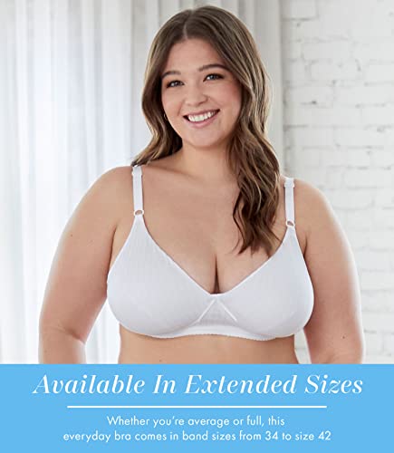 Bestform Women's 5006248 Striped Wireless Cotton Bra with Lightly-Lined Cups2