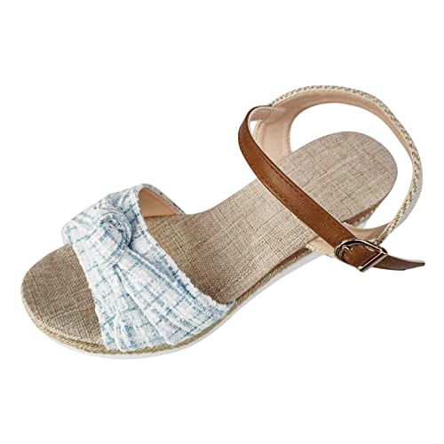 Chaussures compensées été femme antidérapantes avec amorti soft épais