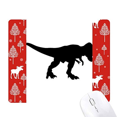 Souris dinosaure noir fossile pour décorer votre chalet au moment de Noël