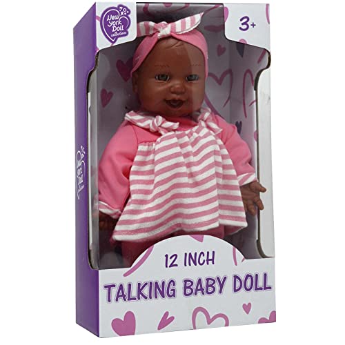 12 Inch Baby Dolls For 3 Year Old Girls - Soft Body Interactive Baby Doll That Can Talk, Cry, Sing And Laugh - Makes Cute Gibberish Sounds #TOP2