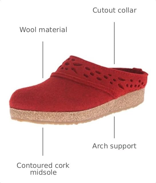 Image of Haflinger Women's Lacey Clog