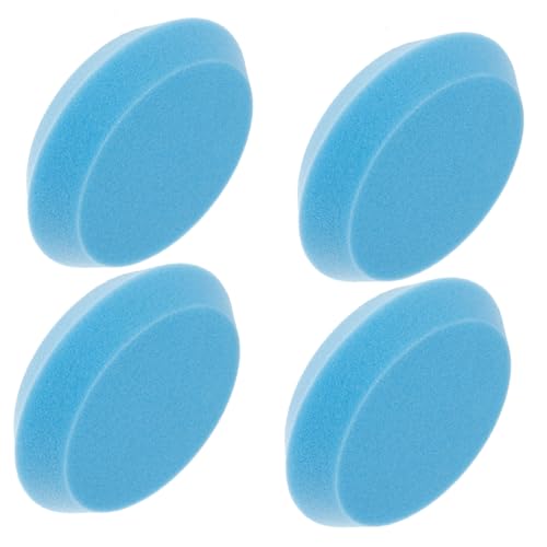 KOMBIUDA Polishing Cleaning Sponge for Bowling Balls 4pcs Reusable Buffing Pads Easy to Use Cleaning Tool
