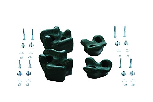 CREATIVE CEDAR DESIGNS Climbing Rocks (4 Pack)- Green, One Size