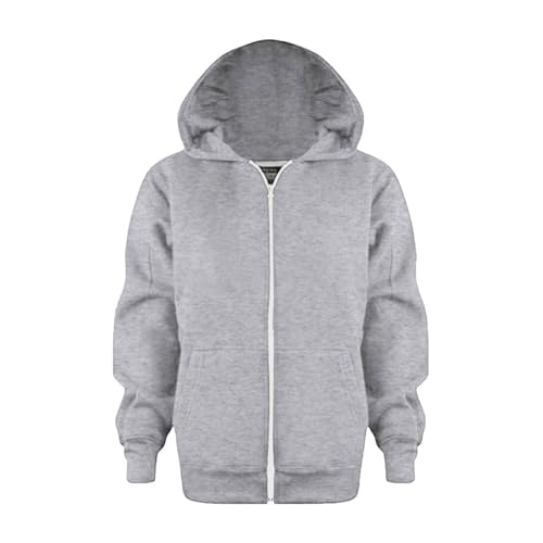 Girls Sweatsuit 2 Piece Outfits Kids Zip Up Pullover Hoodie Sweatshirt and Sweatpants Tracksuit Athletic Jogger Sets2