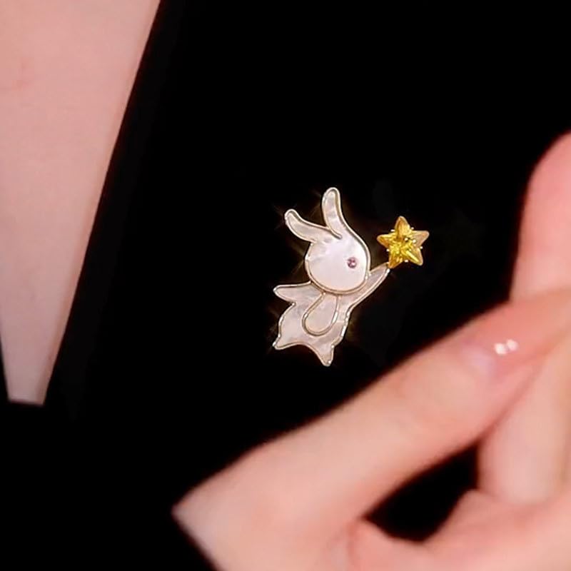 Image of Cute Animal Brooch Pins, Animal Theme Brooches Accessories for Clothes, Birthday Christmas Gift for Women