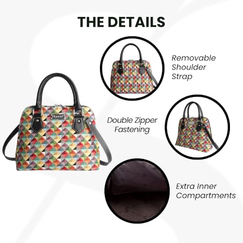 Image of Signare Tapestry Handbags Shoulder bag and Crossbody Bags for Women with Fashion Designs