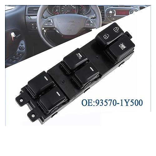 Interrupteur De Commande De Vitre Électrique avant gauche conducteur Picanto 11-16 - 2