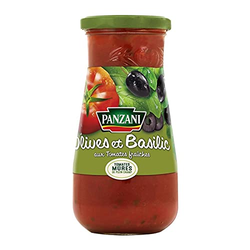 Sauce Olive Basilic PANZ. le lot de 4 pour vos dîners ensoleillés