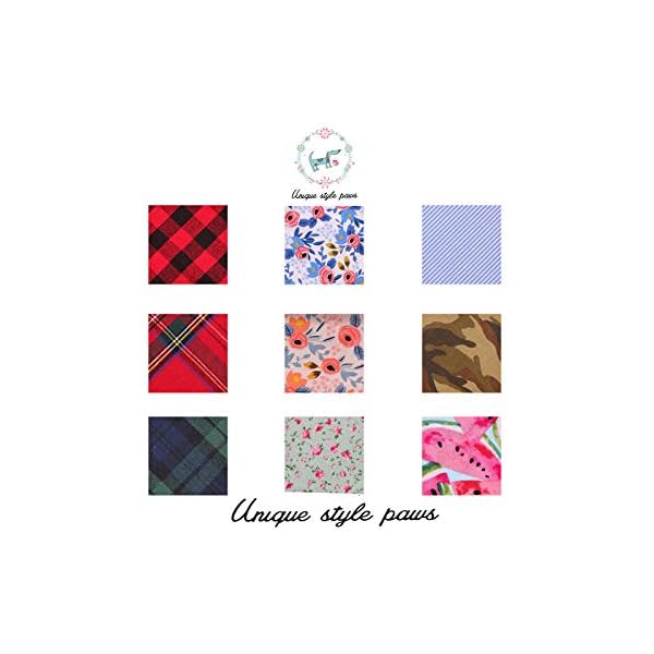 Unique Style Paws Dog Bandanas 1PC Washable Cotton Triangle Dog Scarfs for Small Medium Large Dogs and Cats Unique Style Paws Dog Bandanas 1PC Washable Cotton Triangle Dog Scarfs for Small Medium Large Dogs and Cats