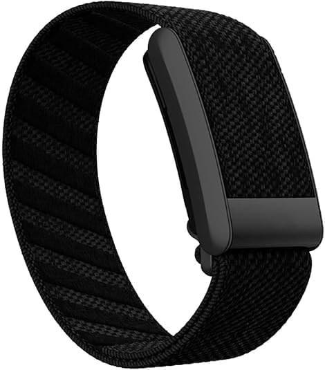 For Band Ultra-Soft Wristband Comfortable with Whoop 4.0 Stylish & Affordable Replacement Band Strap Soft Stretchy Fabric Strap Band with U-Shaped Connector (Black Whoop 4.0)