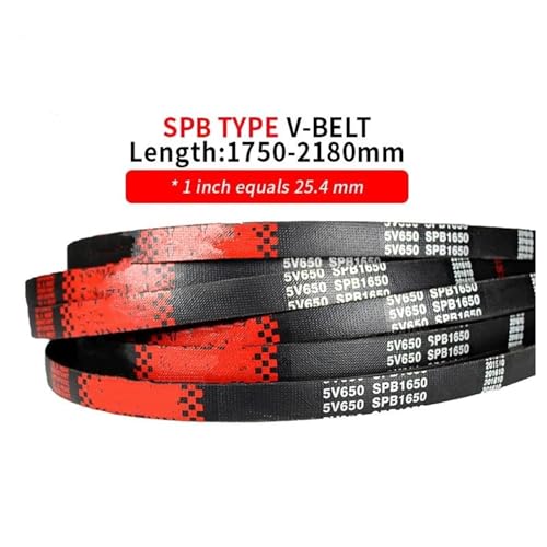 Courroie en V SPB 2020mm en caoutchouc robuste pour transmission haute performance