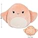 Squishmallows Original 8-Inch Ludovica The Stingray - Official Jazwares Plush - Collectible Soft Squishy Stingray Stuffed Animal Toy - Add to Your Squad - Gift for Kids, Girls & Boys