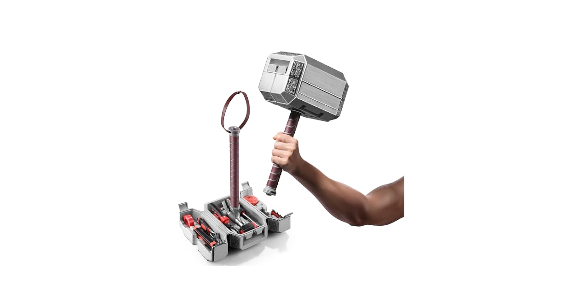 MARVEL　マイティ・ソー　ムジョルニア　工具箱 Robe Factory Marvel Thor Hammer Tool Set 'Officially