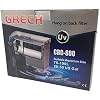 Grech Cbg-800 5w Uv معقم تعليق على الظهر ، 20-50 جالون / 211 Gph ، أسود