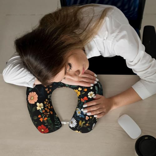 Almohada de viaje espuma viscoelástica tamaño único miniatura 7