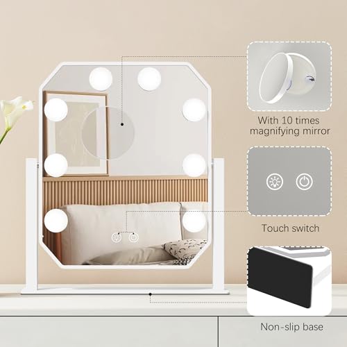 LED Vanity Mirror with Bluetooth