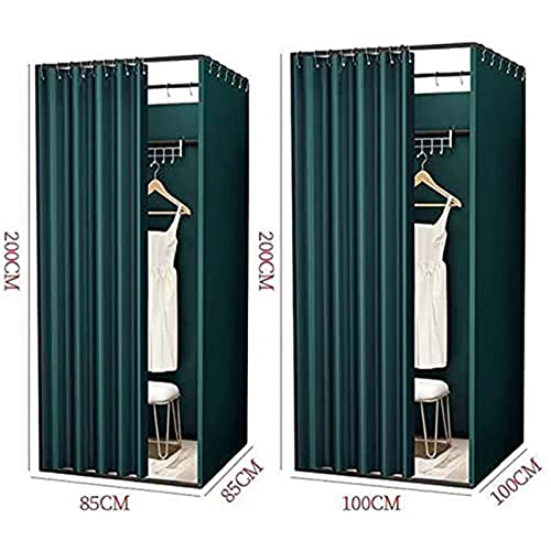 Changing Room Clothing Shop Portable Changing Room Floor Standing Mobile Changing Room Metal Hook Privacy Screen, For Clothing Shop, Shopping Malls, Office 301 #TOP2