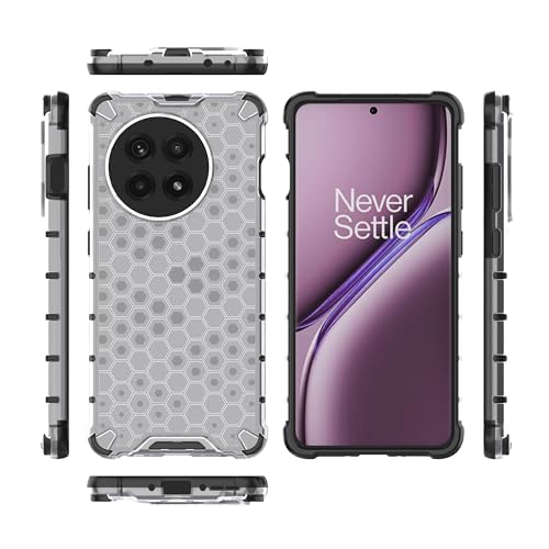 Image of Glasgow Back Case Cover Compatible with [ OnePlus 13R 5G ] (Stylish Design) - Transparent