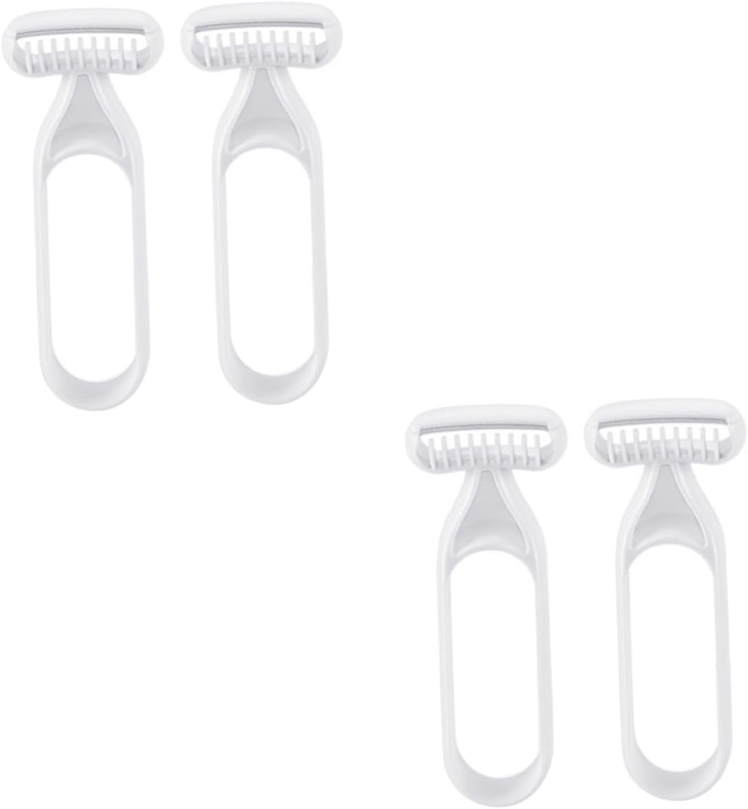 4pcs Manual Body Hair Trimmers for Women Precision Armpit Leg Hair Remover Design Lightweight for Smooth Shaving Areas