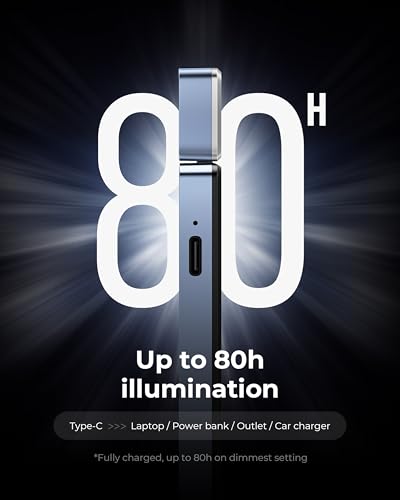 Rechargeable Clip-on Book Light for Night Reading in Bed - Book Lovers, Kids