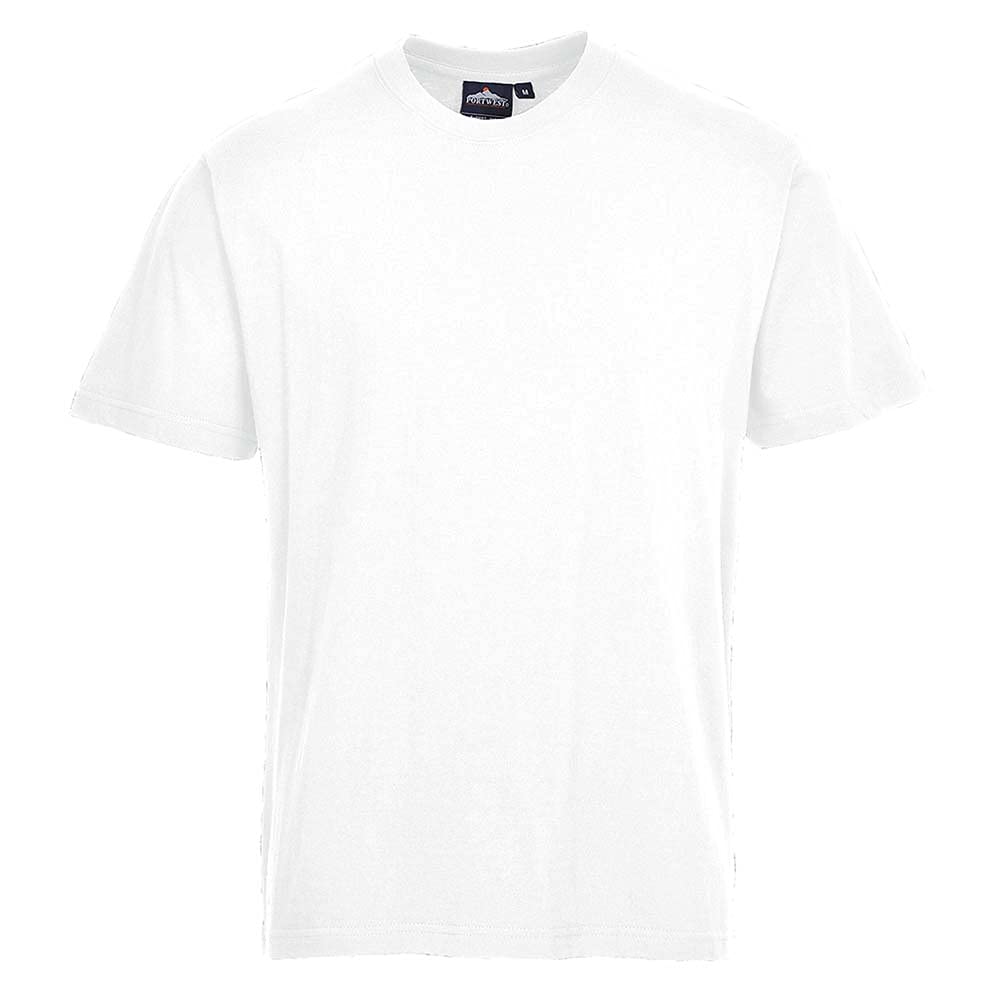 Stalwart A103-XL 100% Cotton T-Shirt, White, X-Large