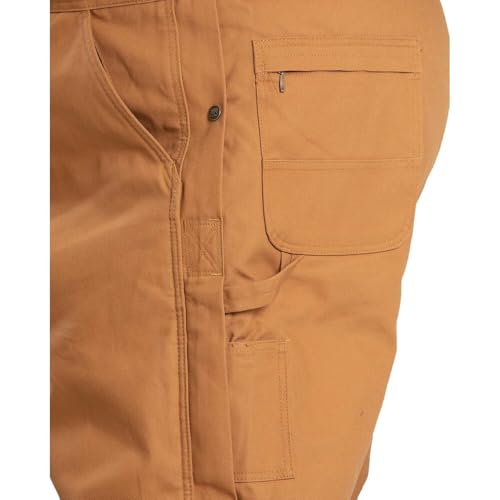 Berne Men\'s Heritage Insulated Coverall, Large Regular, Brown Duck - Thumbnail 4